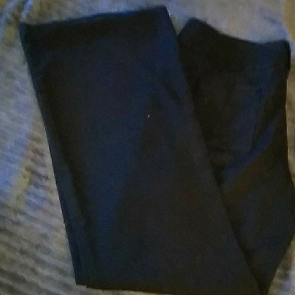 Studio Y Black Straight Cut Slacks